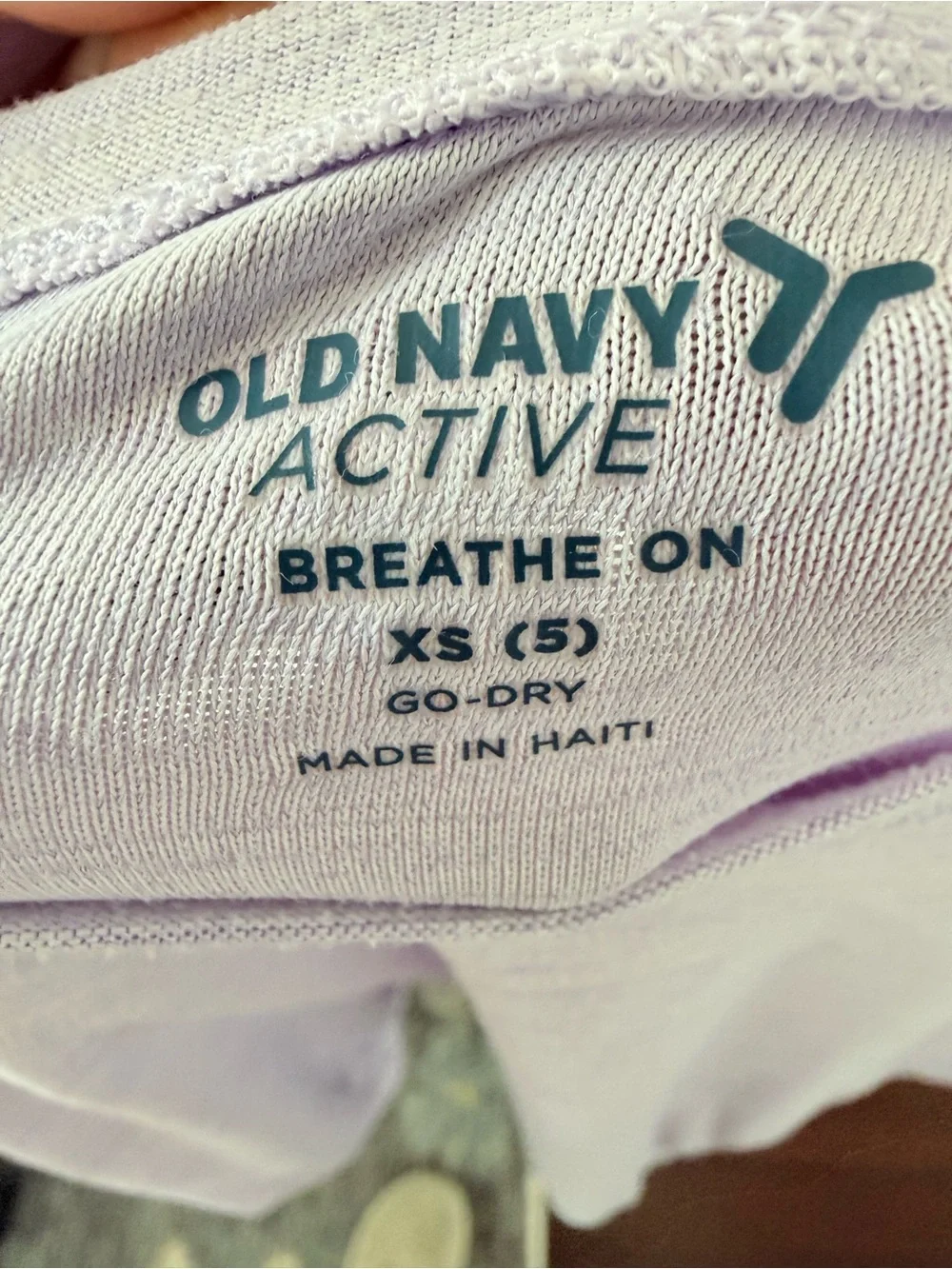 Cute Lavender Active Top